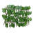 vidaXL Artificial Grape Leaf Trellis Expandable Green-1135156798