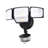 1 3 Head Weather Resistant Outdoor Security Light with Night Light-114325615