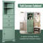 Armoire élégante avec tablettes réglables et 3 tiroirs pour le salon-1072317185