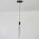Solem 1-Light Modern Pendant Kitchen Island Crystal LED Light Cylinder Style
