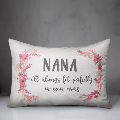 Floral Throw Pillow