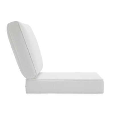 Ellery Sunbrella Square Outdoor Seat/Back Cushion for Patio Furniture