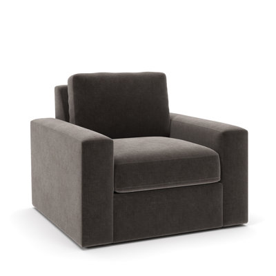 Jonie Upholstered Swivel Armchair