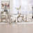 Modern Dining Chair Barrel Dining Chair Upholstered Dining Room Chair With Arm Comfy Accent Side Chair For Dining Room/Living Room-1409186951