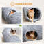 Tunnel pour chat pliable 45 po avec boule suspendue