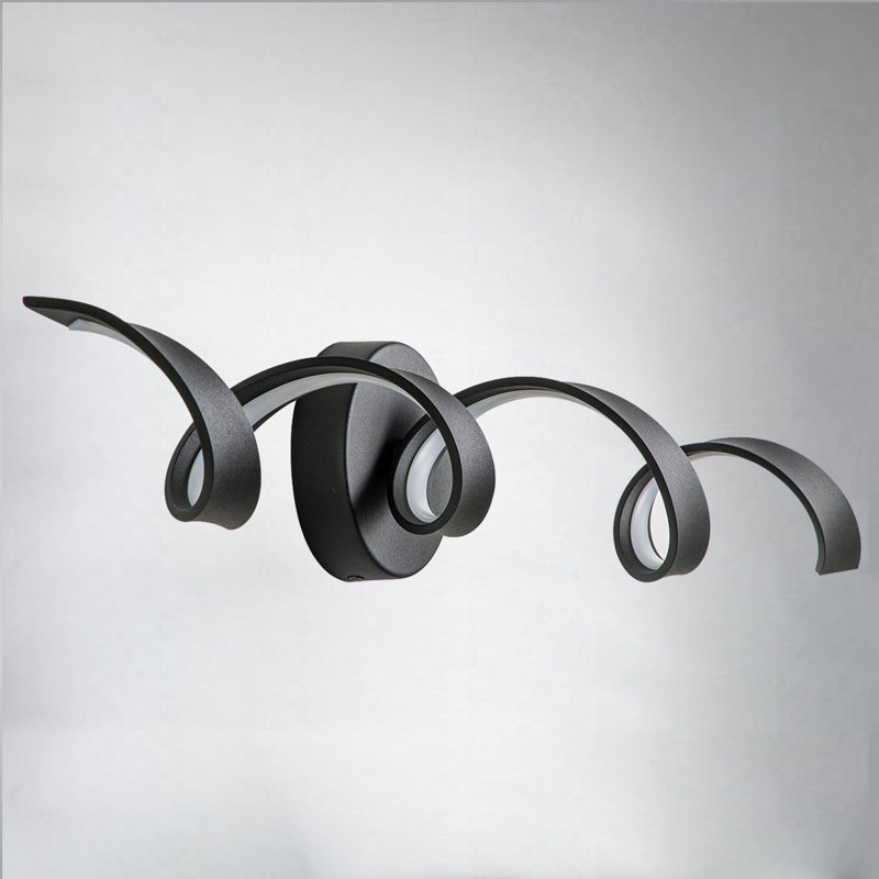 Dimmable Vanity Light, Black