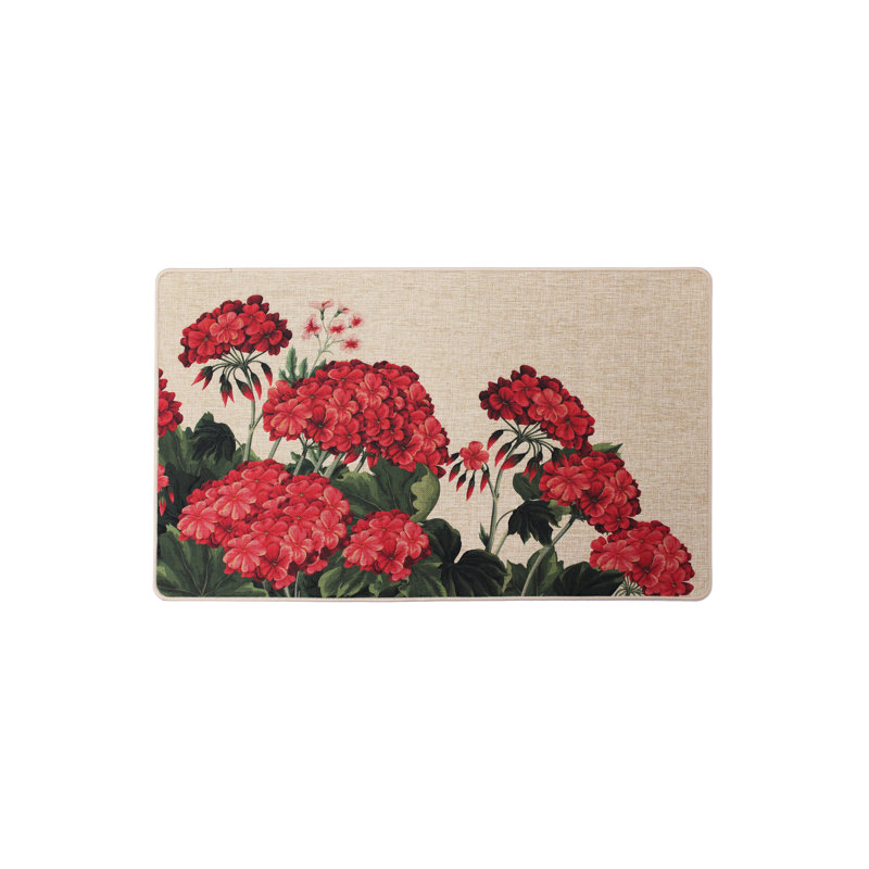 Tapis rectangulaire rectangulaire avec envers antidérapant 1 pi 6 po x 2 pi 6 po Fairlin