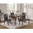 5 Piece Upholstered Dining Set With Bench-1906541338