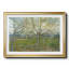 Le Verger blanc - Vincent van Gogh - Reproduction d'art encadrée, sous verre et passe-partout, grand tableau pour salon-412414433-412414436-412414438