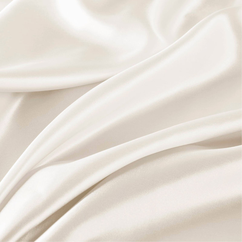 Ensemble de draps 4 pièces, 2 Twin Sheets + 2 Twin Pillowcases, Ivory