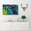 Parrot Feathers - Wrapped Canvas-56639364