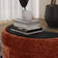 Repose-pieds rembourré demi-lune avec rangement-492289257