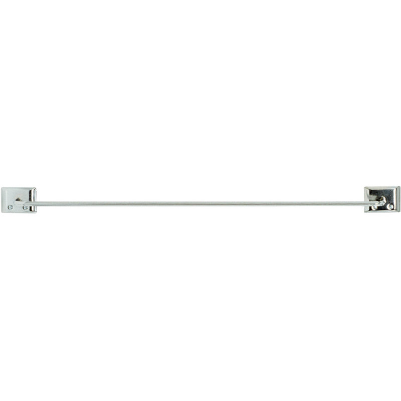 Barre à serviettes murale 24", Chrome