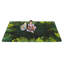 Tapis touffeté vert / noir Pixel Perfect-50086211