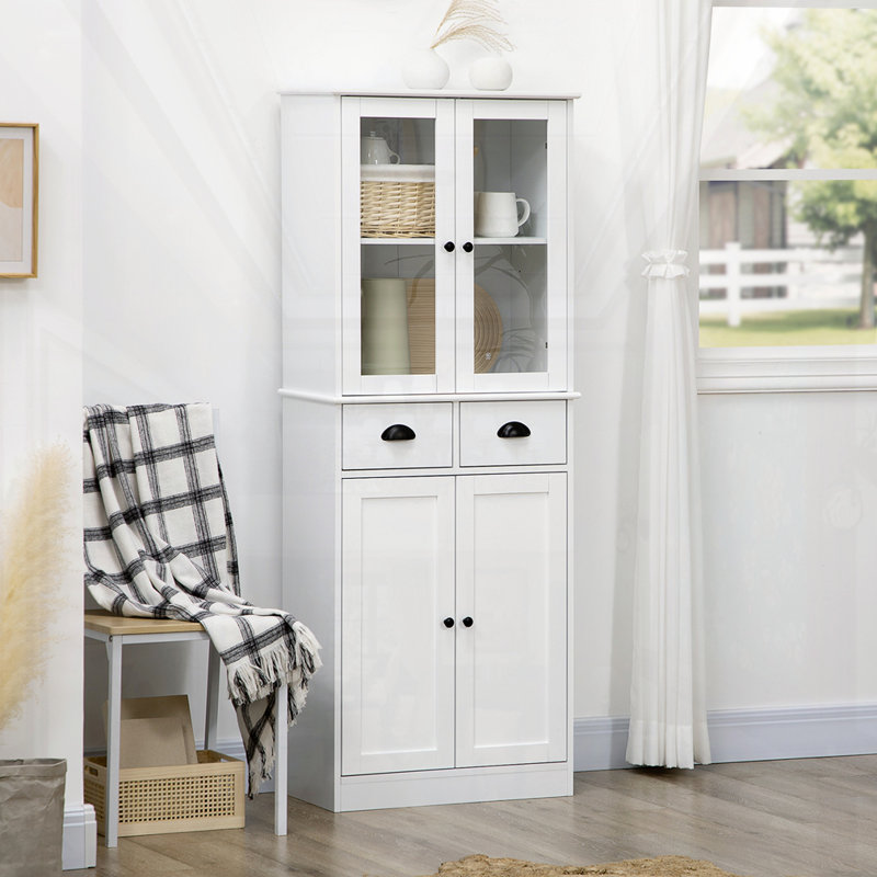 61"H Freestanding Kitchen Pantry