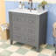 Meuble-lavabo autoportant avec tiroirs dissimulés-590840760-590840761-590840739