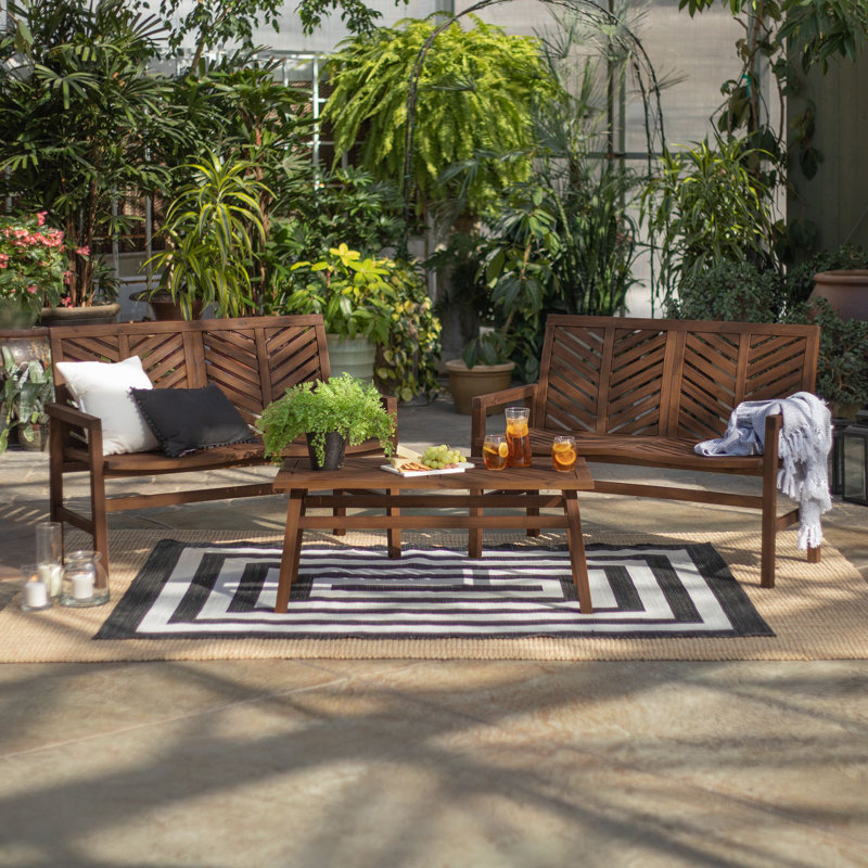 Ensemble de patio complet 3 pièces Harbison