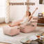 Fauteuil à billes pour adultes, très grand canapé-lit confortable pour chambre à coucher et dortoir-350452969