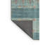 Tapis contemporain gris / bleu clair-2035053235