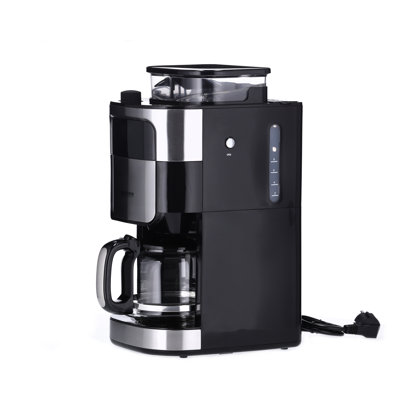 Filterkaffeemaschine mit Edelstahl-Mahlwerk KA 4813, 1.000 W, Mahlgrad und Menge einstellbar per LED-Touchdisplay