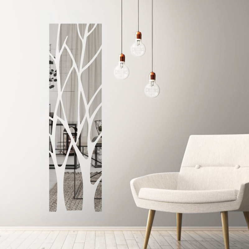 Plants & Flowers Wall Decal, Sliver