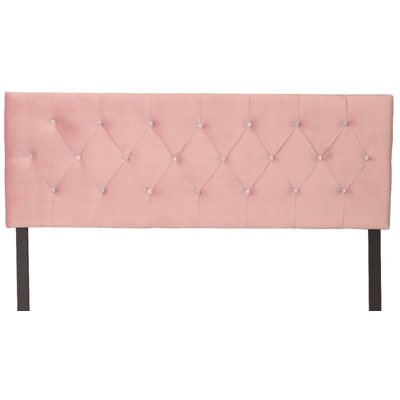 Ameer Velvet Upholstered Panel Headboard by Etta Avenue Teen