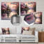 Asian Art Serene Pagoda VIII - Décoration murale asiatique en métal-492206665