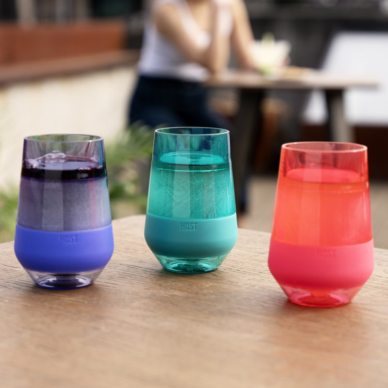 Chilling Wine FREEZE XL, Pink/Teal/Purple, 4