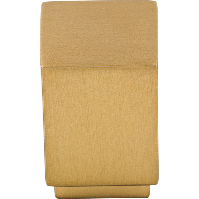Linear 3/4" Length Square Knob, Honey Bronze