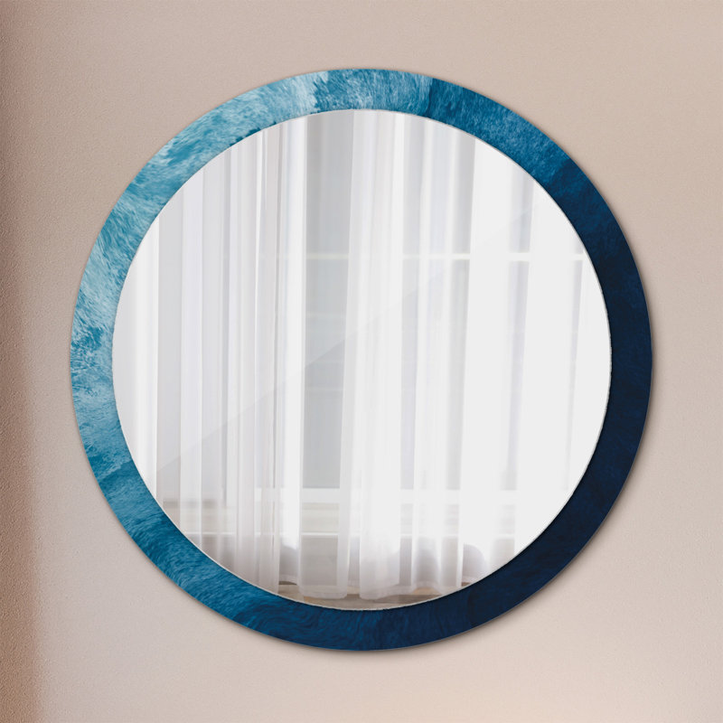 Huldar Glass Flat Wall Mirror