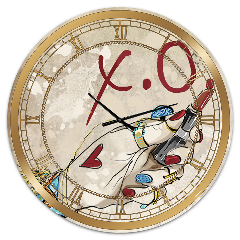 Horloge murale Gipsy Hippy, Moyen