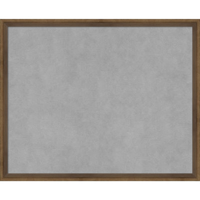 Tableau magnétique encadré bronze clair Lucie