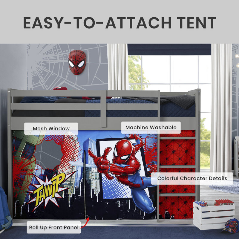 Spider-Man Bunk Bed Accessories | Fun & Stylish Design