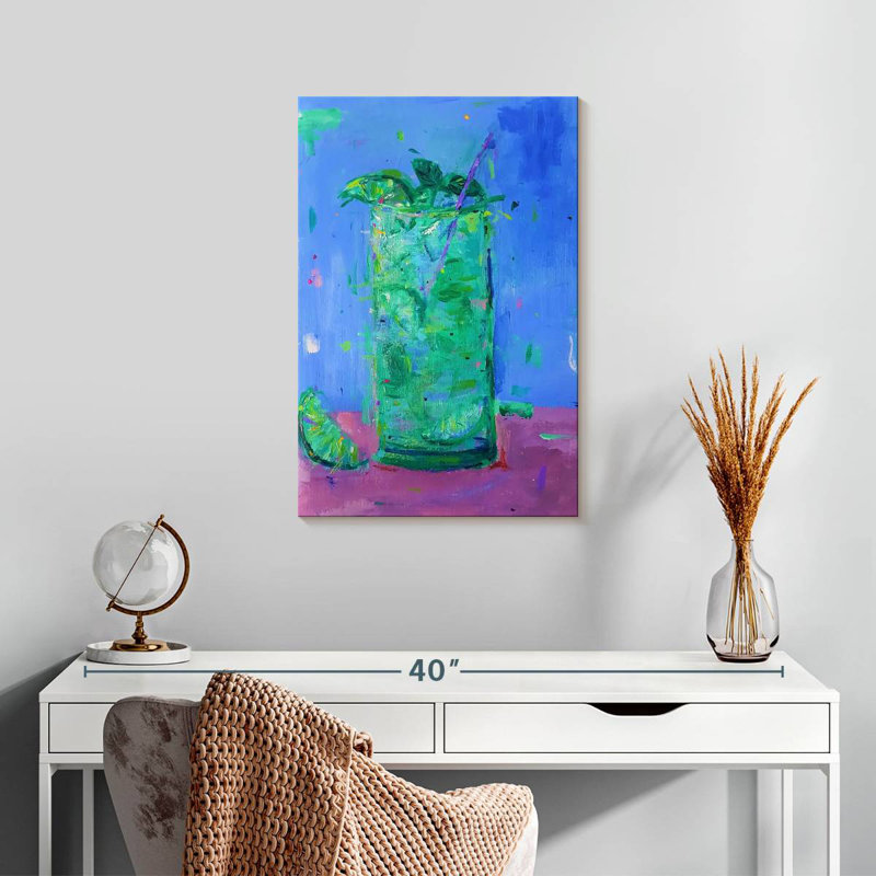 Yarlin Mojito 2020, 24" H x 16" W
