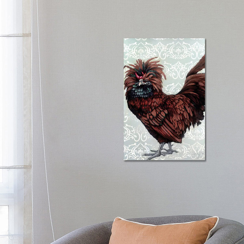 «Suri Alpaca I» par Eva Watts - reproduction d'art, Non mat, H 26 po x l 18 po x 1,5 po, Toile avec cadre noir