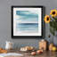 «Blue Silver Shore II», reproduction d'art sur papier encadrée-1713083516-1713083517
