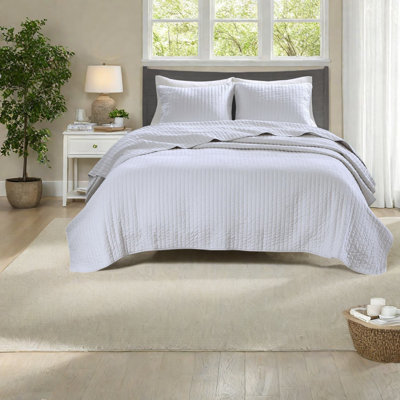 Ensembles de literie réversible en bourre de coton simple TG, confort campagnard pour la maison