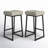 Pantanella Upholstered Counter Stool with Metal Frame-1975575031