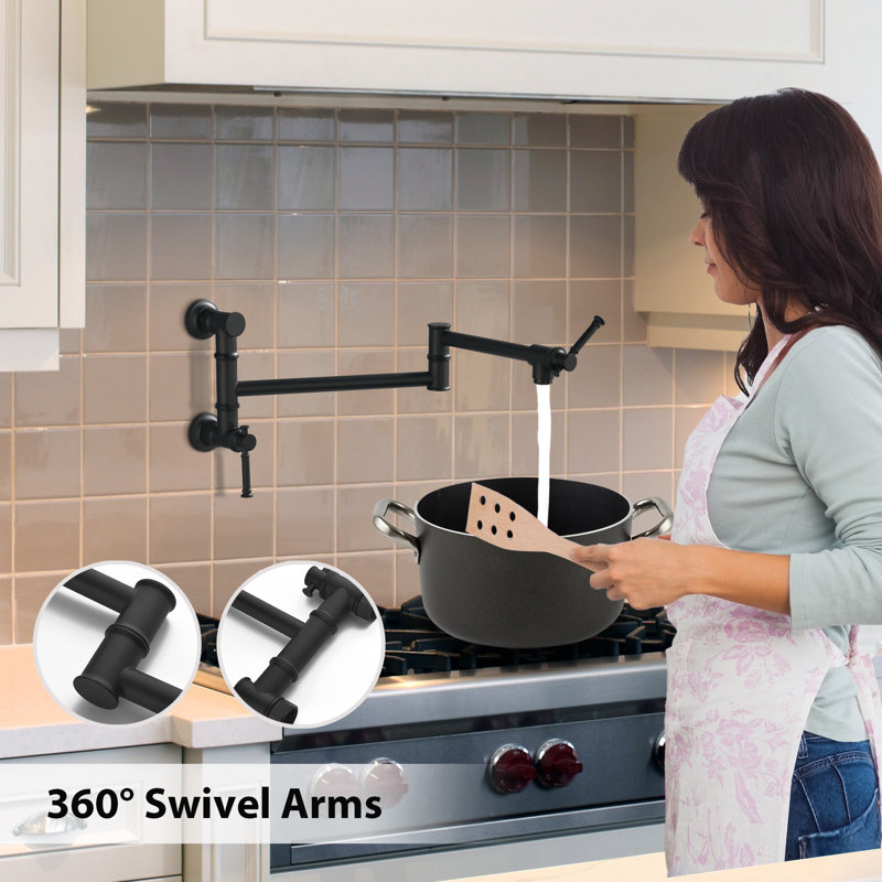 Interbath Kitchen Faucet, Matte Black