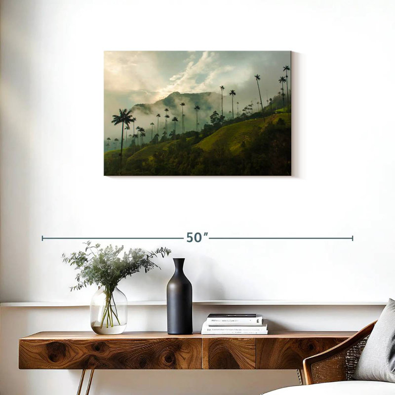 Alvord brumeux, vallée de Cocora