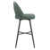 Etna Swivel Upholstered Counter Stool with Metal Frame