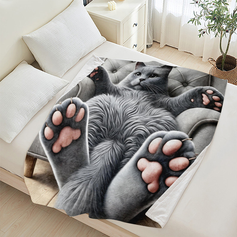 Fauteuil pour chat JYK, Chaise Cat Paws, L 60 po x l 80 po 