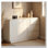 Armoire de rangement de 55,1 po de largeur avec 2 portes et 3 tiroirs