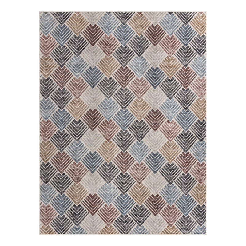 Tapis Everly Quinn Jera, Rectangle 7 pi 10 po x 10 pi