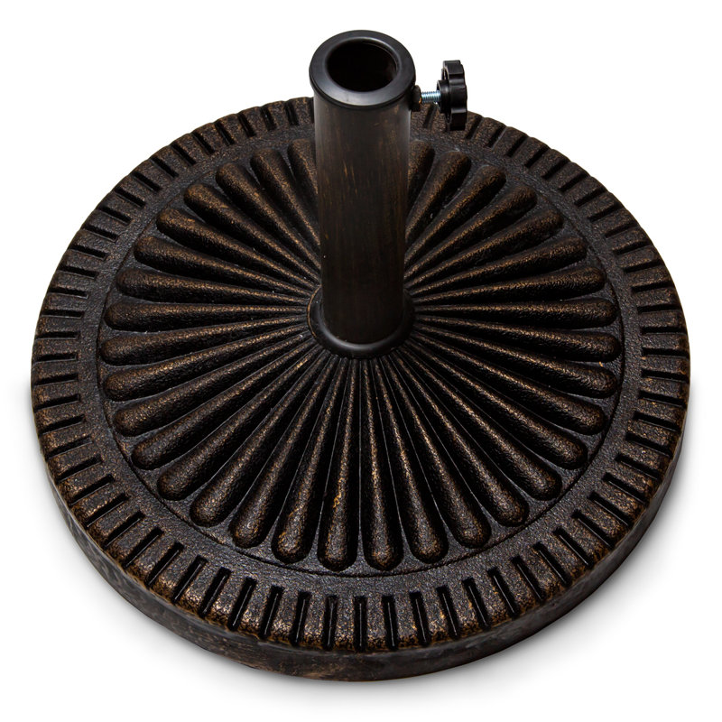 Java Teak 32 Lb. Free Standing Umbrella Base