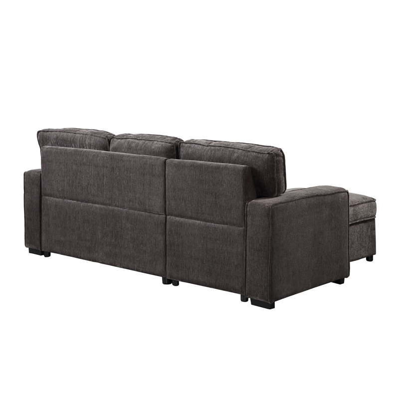 TERRITORY DARK GREY PULL OUT SOFA BED