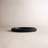 Farmhouse Decorative Round Wood Tray with Hobnail Edge-1872298884
