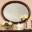 Archibald Wood Flat Wall Mirror
