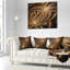  Coussin abstrait fleur fractale-29604518-29604515