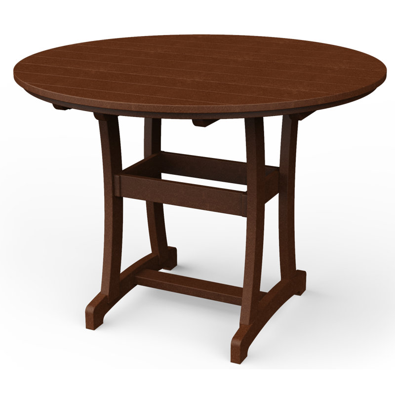 Table de bar Stella, Brun Tudor, H 54 po x l 54 po x P 54 po